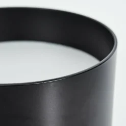 hofstein Plafonnier Baraboo LED Noir, 1 lumière