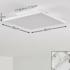 hofstein Plafonnier Barasat LED Blanc, 1 lumière