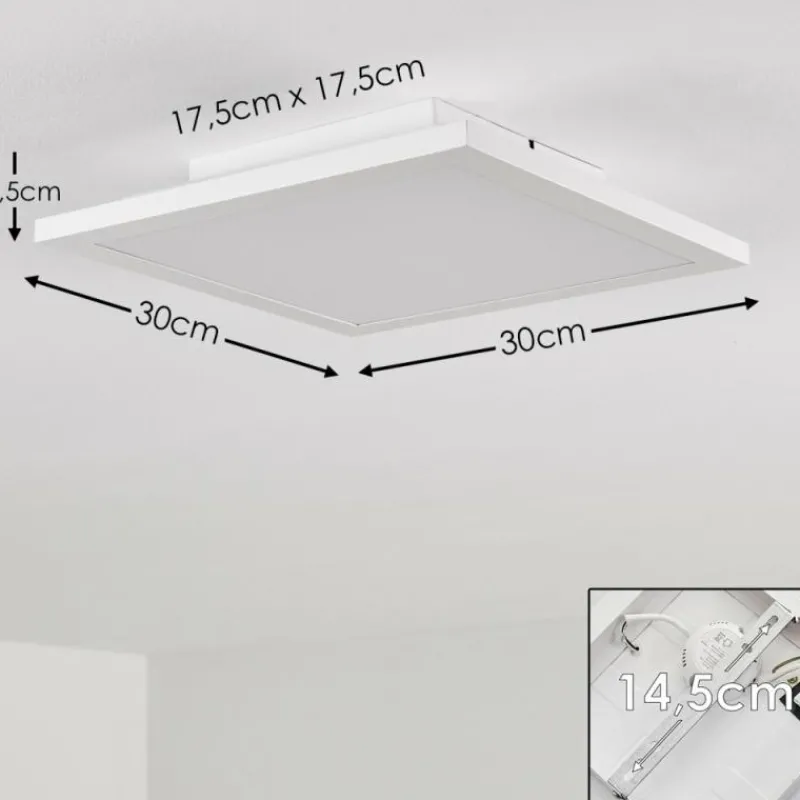 hofstein Plafonnier Barasat LED Blanc, 1 lumière