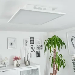 hofstein Plafonnier Barasat LED Blanc, 1 lumière