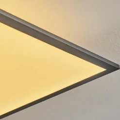hofstein Plafonnier Barasat LED Noir, Blanc, 2 lumières