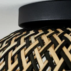 Luminaires Scandinaves-hofstein Plafonnier Barayn Noir, 1 lumière