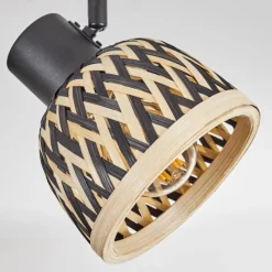 hofstein Plafonnier Barayn Noir, 2 lumières