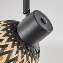 hofstein Plafonnier Barayn Noir, 2 lumières