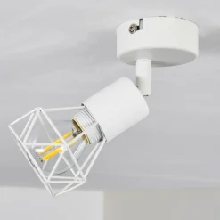 hofstein Plafonnier Baripada Blanc, 1 lumière