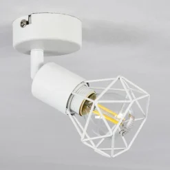 hofstein Plafonnier Baripada Blanc, 1 lumière