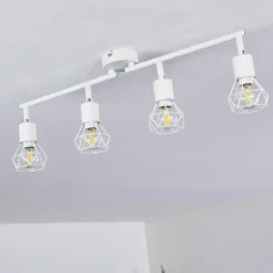 hofstein Plafonnier Baripada Blanc, 4 lumières