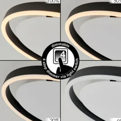 hofstein Plafonnier Barril LED Blanc, 1 lumière