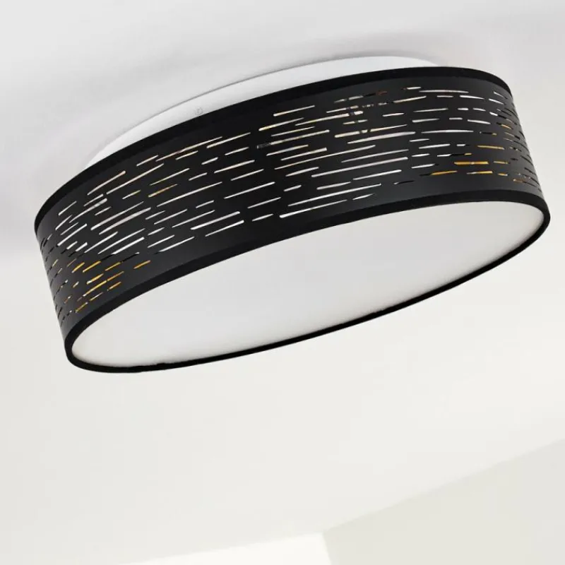 Lampes Dorées-hofstein Plafonnier Bathinda LED Blanc, 1 lumière