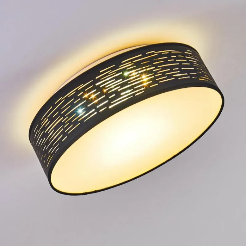 Lampes Dorées-hofstein Plafonnier Bathinda LED Blanc, 1 lumière