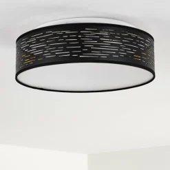 Lampes Dorées-hofstein Plafonnier Bathinda LED Blanc, 1 lumière