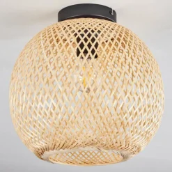 Lampes Vintages & Rétros-hofstein Plafonnier Bauro Écru, 1 lumière