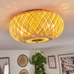 Luminaires Scandinaves-hofstein Plafonnier Bauro Laiton, 2 lumières