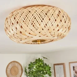 Luminaires Scandinaves-hofstein Plafonnier Bauro Laiton, 2 lumières