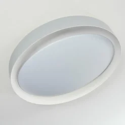hofstein Plafonnier Beade LED Gris, Blanc, 1 lumière, Télécommandes, Changeur de couleurs