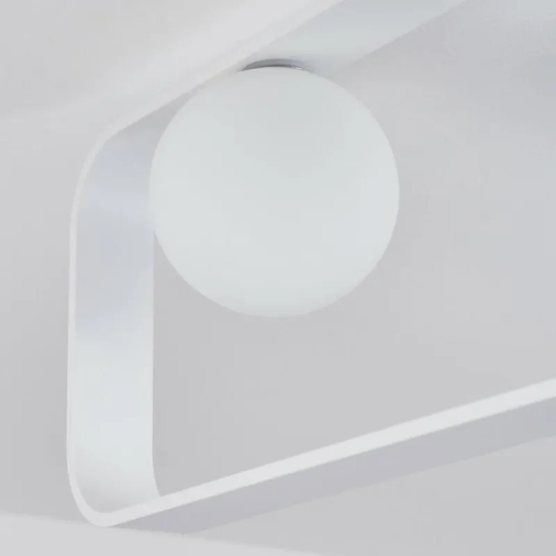 hofstein Plafonnier Beland Blanc, 3 lumières