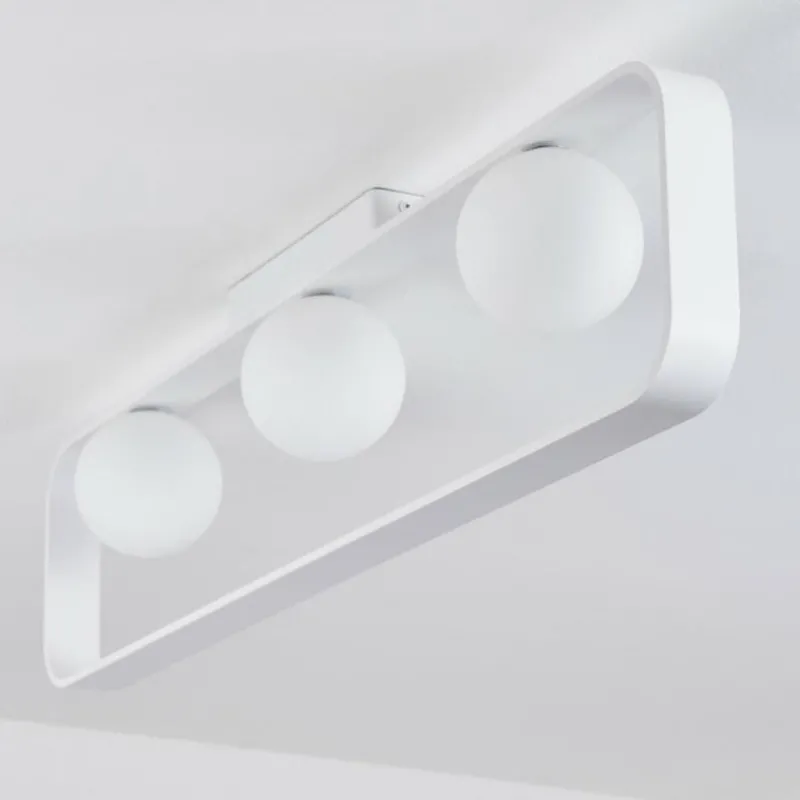 hofstein Plafonnier Beland Blanc, 3 lumières