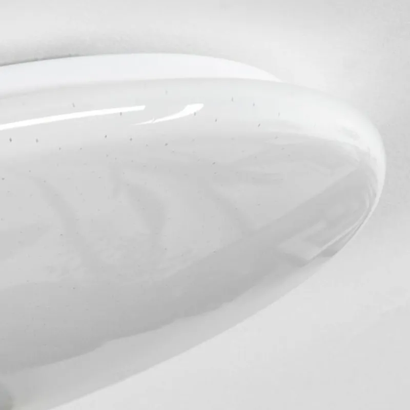 hofstein Plafonnier Benifla LED Blanc, 1 lumière, Télécommandes