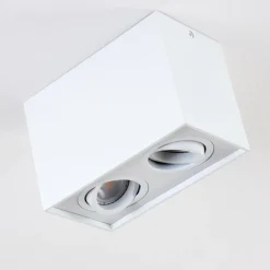 hofstein Plafonnier Betsie Blanc, 2 lumières