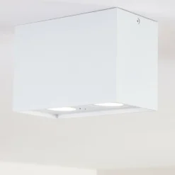 hofstein Plafonnier Betsie Blanc, 2 lumières