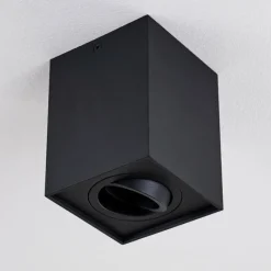 hofstein Plafonnier Betsie Noir, 1 lumière