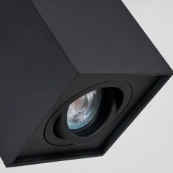 hofstein Plafonnier Betsie Noir, 1 lumière