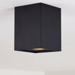 hofstein Plafonnier Betsie Noir, 1 lumière