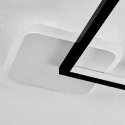 hofstein Plafonnier Bina LED Blanc, 1 lumière, Télécommandes