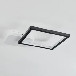 hofstein Plafonnier Bina LED Blanc, 1 lumière, Télécommandes