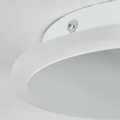 hofstein Plafonnier Bina LED Blanc, 1 lumière, Télécommandes