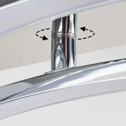 hofstein Plafonnier Biskopstorp LED Chrome, 1 lumière