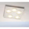 Luminaires Bopp Plafonnier Bopp GALAXY COMFORT LED Aluminium, 5 lumières* Éclairage Led
