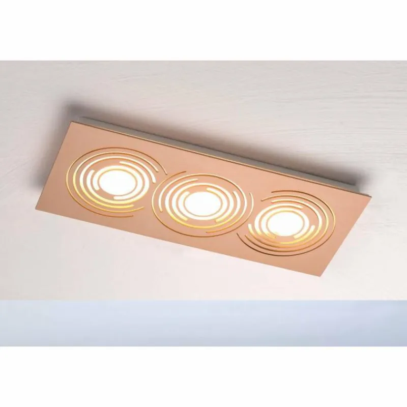 Lampes Dorées-Luminaires Bopp Plafonnier Bopp GALAXY COMFORT LED Or, 3 lumières