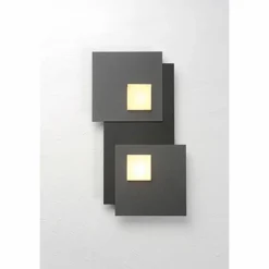 Luminaires Bopp Plafonnier Bopp PIXEL 2.0 LED Noir, 2 lumières* Appliques