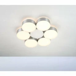 Luminaires Bopp Plafonnier Bopp TOUCH LED Aluminium, 6 lumières* Éclairage Led