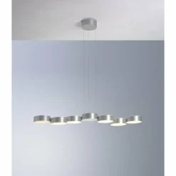 Luminaires Bopp Plafonnier Bopp TOUCH LED Aluminium, 6 lumières* Éclairage Led