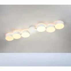 Luminaires Bopp Plafonnier Bopp TOUCH LED Blanc, 6 lumières* Éclairage Led
