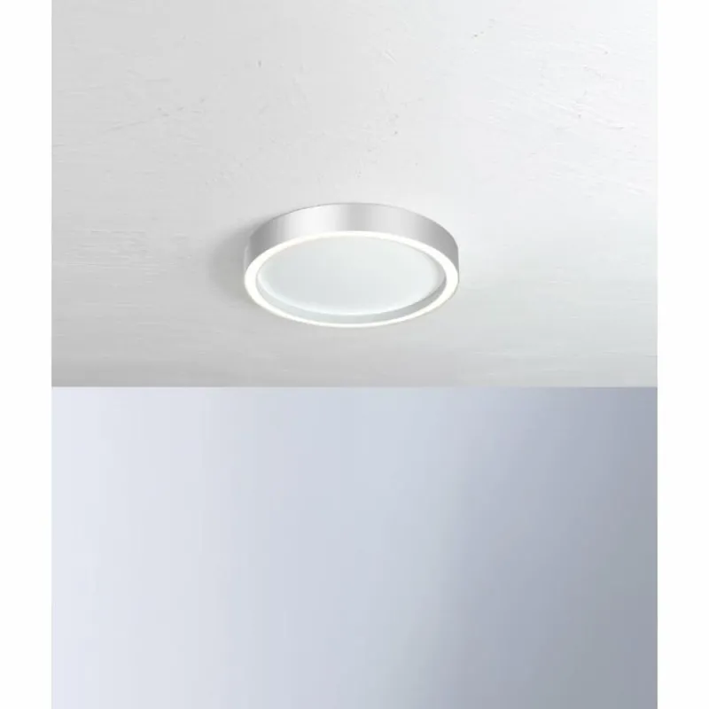 Luminaires Bopp Plafonnier Bopp-Leuchten AURA LED Argenté, Blanc, 1 lumière* Éclairage Led