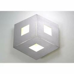 Luminaires Bopp Plafonnier Bopp-Leuchten BOX COMFORT LED Argenté, 3 lumières* Éclairage Led
