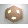 Lampes Dorées-Luminaires Bopp Plafonnier Bopp-Leuchten BOX COMFORT LED Or, Rose, 3 lumières