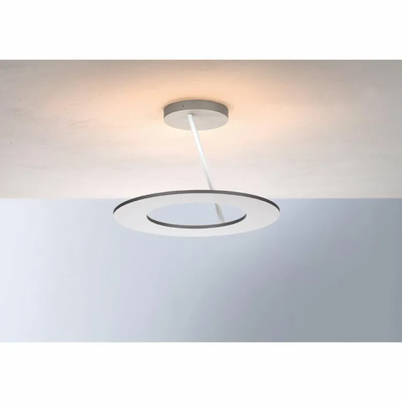 Luminaires Bopp Plafonnier Bopp-Leuchten STELLA LED Aluminium, Argenté, Blanc, 4 lumières* Éclairage Led