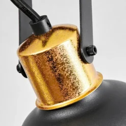 Luminaires Scandinaves-hofstein Plafonnier Borik Noir, 2 lumières