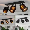Luminaires Scandinaves-hofstein Plafonnier Boula Noir, 3 lumières