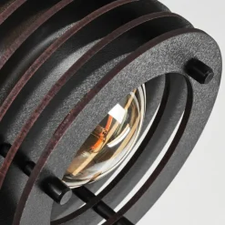 Luminaires Scandinaves-hofstein Plafonnier Boula Noir, 1 lumière