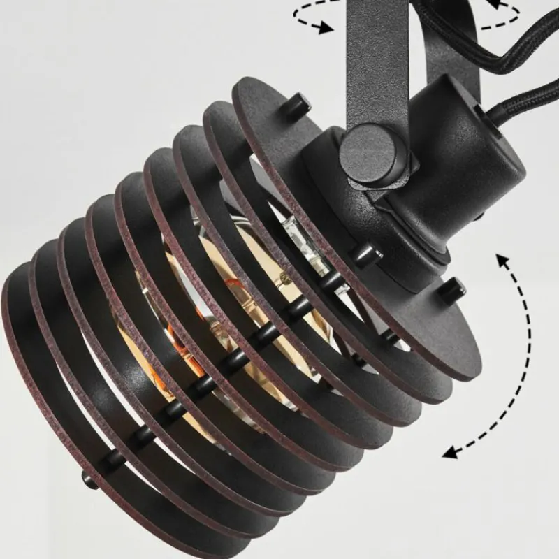 Luminaires Scandinaves-hofstein Plafonnier Boula Noir, 1 lumière