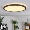 hofstein Plafonnier Boyero LED Noir, 1 lumière* Éclairage Led