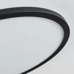 hofstein Plafonnier Boyero LED Noir, 1 lumière* Éclairage Led