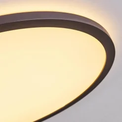 hofstein Plafonnier Boyero LED Noir, 1 lumière* Éclairage Led