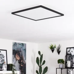 hofstein Plafonnier Boyero LED Noir, Blanc, 1 lumière