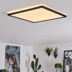 hofstein Plafonnier Boyero LED Noir, Blanc, 1 lumière
